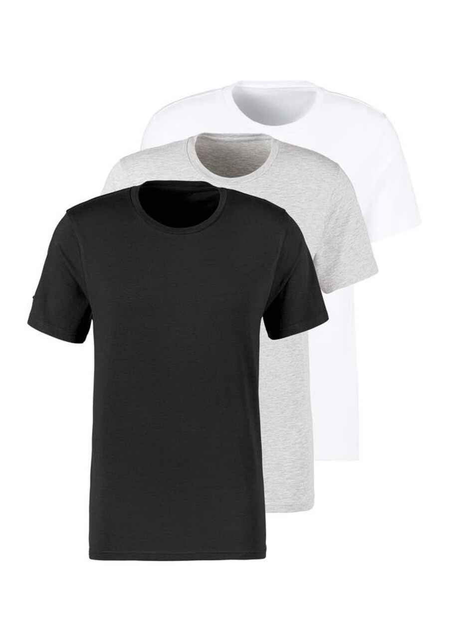 

Рубашка Bruno Banani, цвет Grey/Black/White