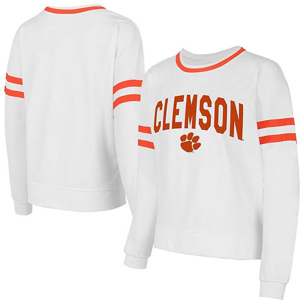 

Женская футболка с длинным рукавом concepts sport white clemson tigers borough french terry arch over Unbranded, Белый, Женская футболка с длинным рукавом concepts sport white clemson tigers borough french terry arch over Unbranded