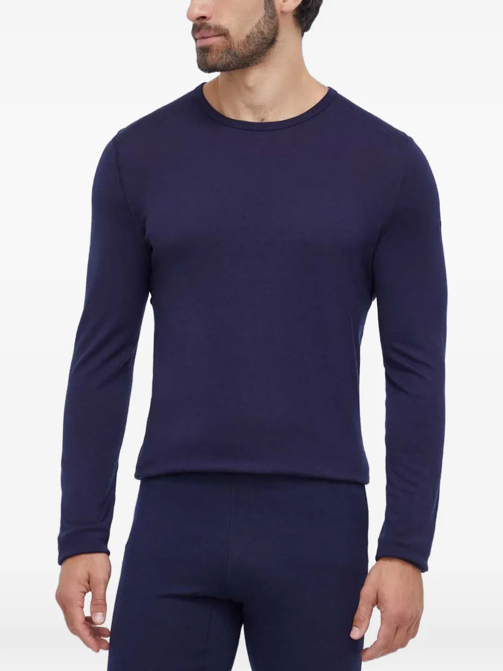 

Футболка с длинными рукавами и логотипом Icebreaker, синий