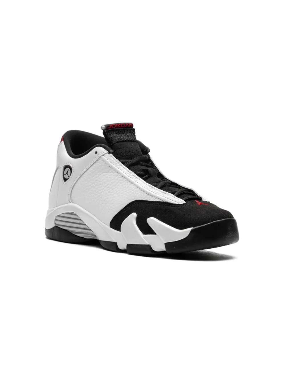 

Кроссовки Air Jordan 14 Retro Black Toe Jordan Kids, белый