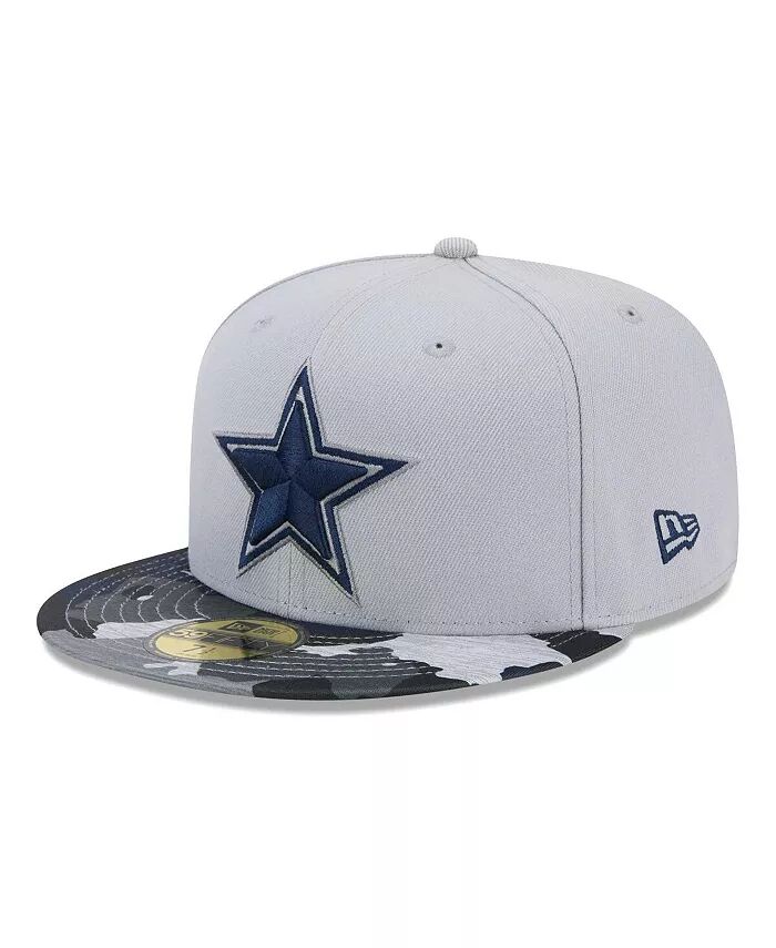 

Мужская серая кепка Dallas Cowboys Active Camo 59FIFTY Fitted New Era