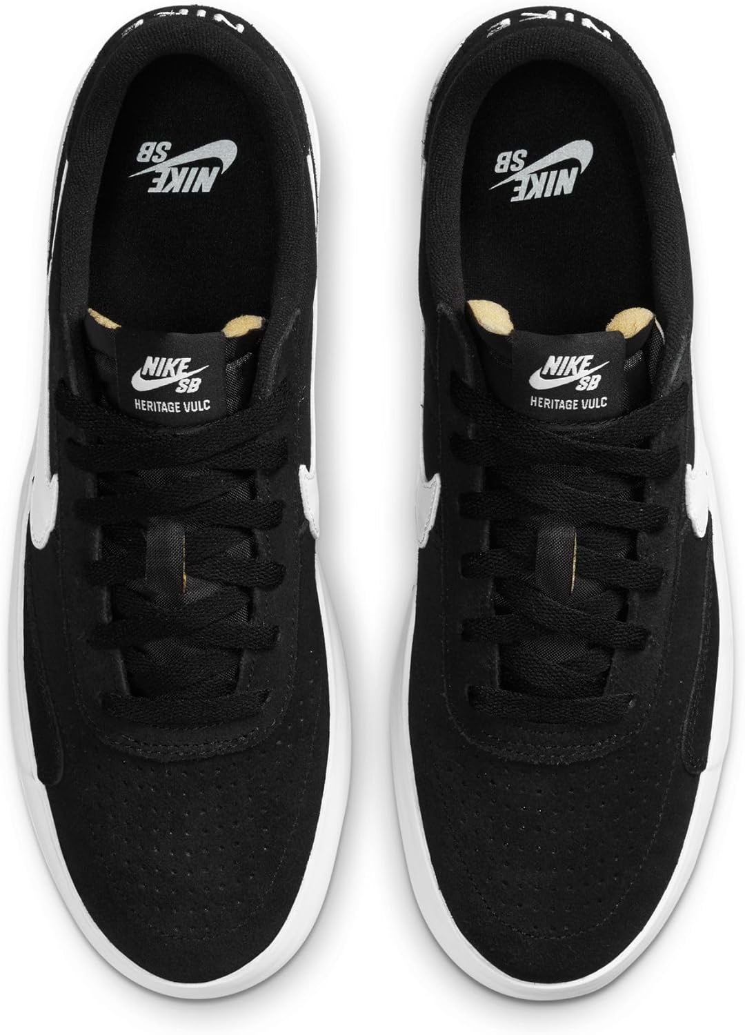 Кроссовки Nike SB Heritage Vulc для мужчин CD5010, черно-белый — фото 4