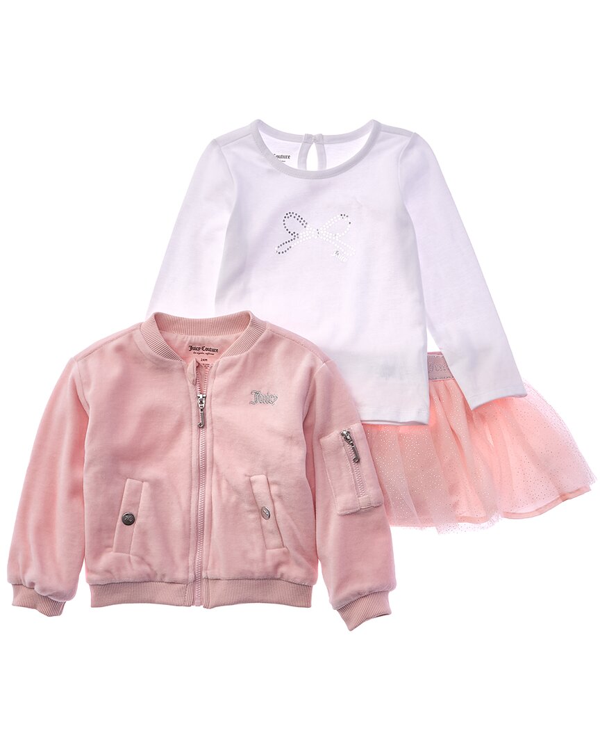 

Комплект из 3 юбок Juicy Couture Juicy Couture, розовый