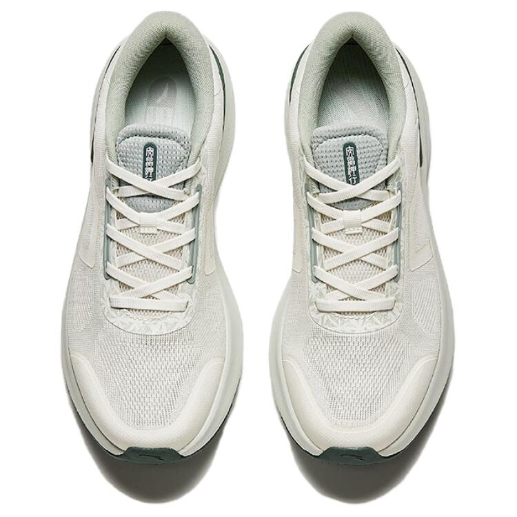 Кроссовки ANTA Training Shoes Men Low-top Ivory White/Wizard Green, слоновая кость/зеленый — фото 2