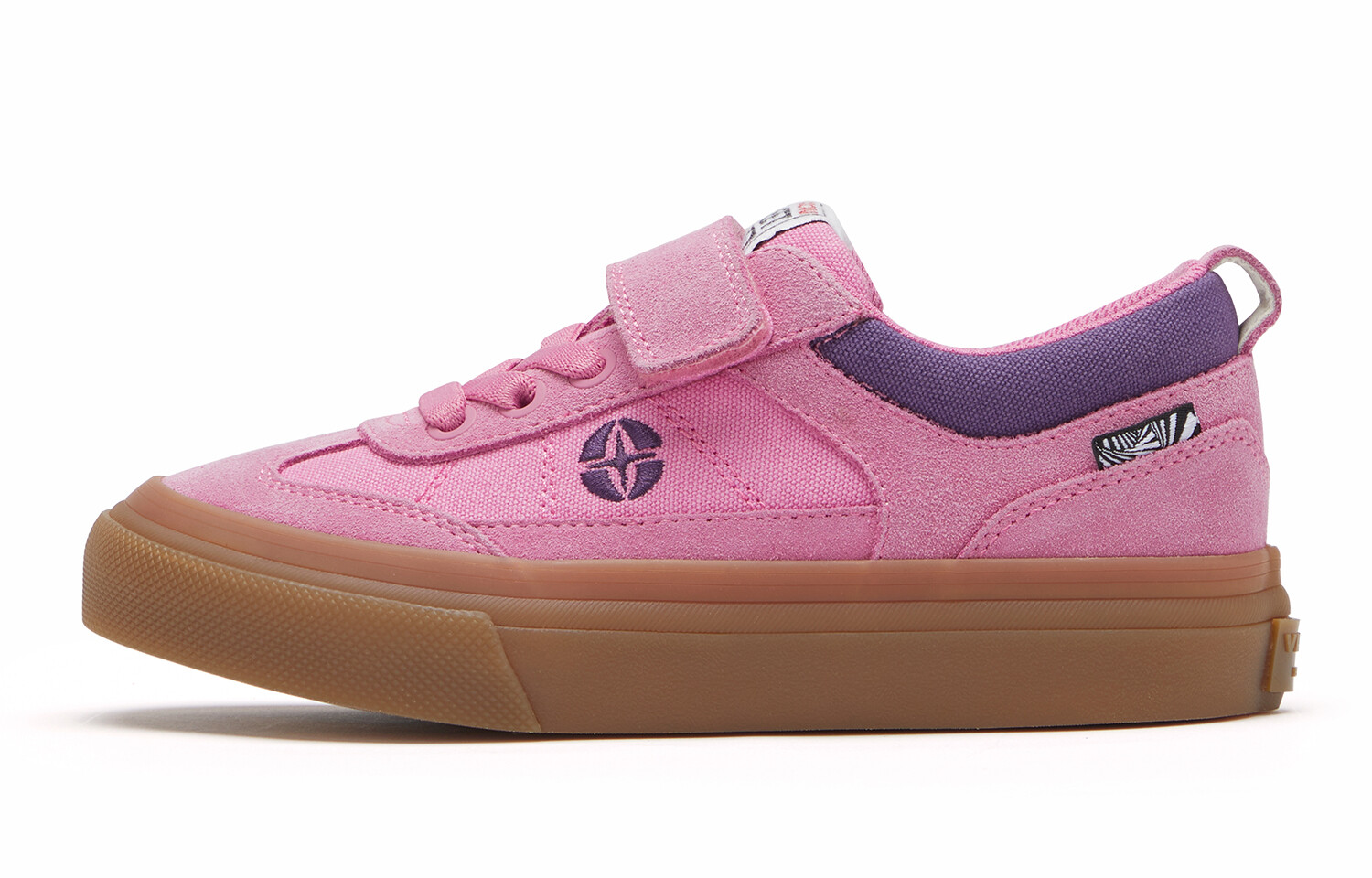 

Chopper Kids Canvas Shoes Kids Low-top Barbie Pink Vision Street Wear, розовый