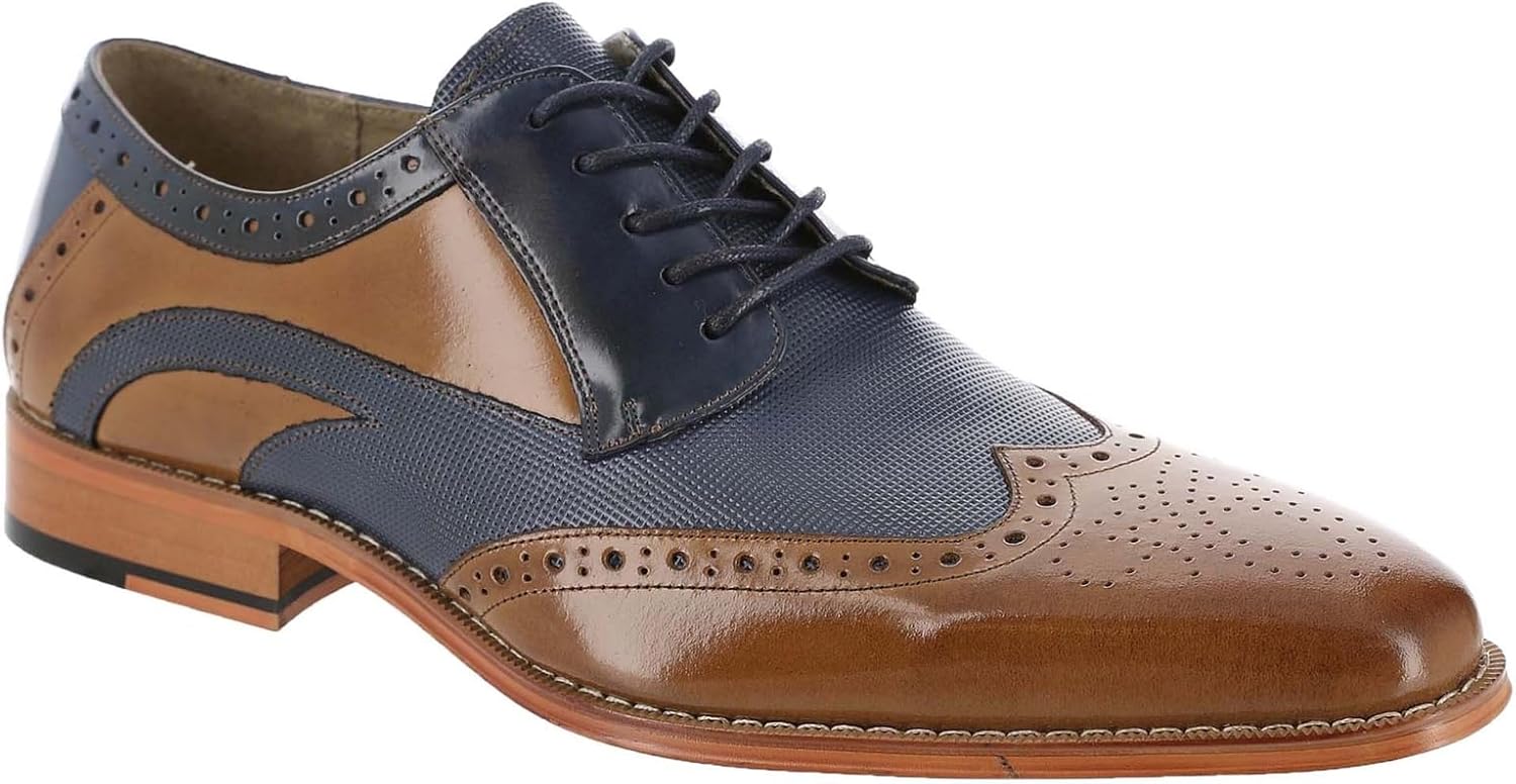 

Мужские туфли Stacy Adams Ivingale Wingtip на шнуровке, мультиколор