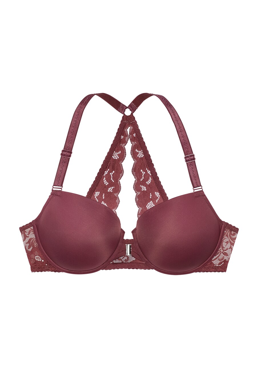 

Бюстгальтер на косточках LASCANA T-shirt Bra, бордо