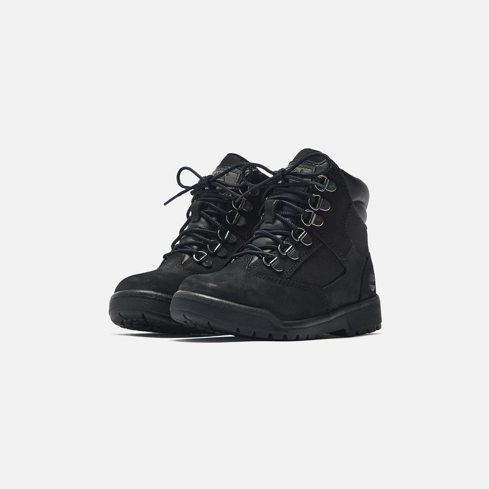 Ботинки Timberland Pre-School Field Boot, черный