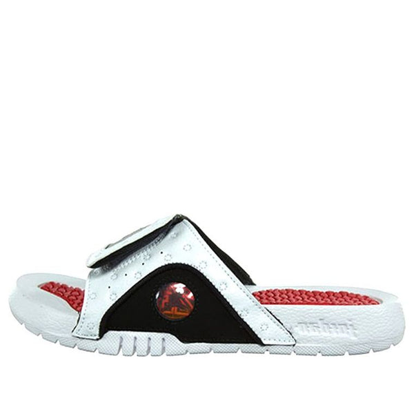 

Тапочки hydro 13 retro slide 'white true red' Air Jordan, белый