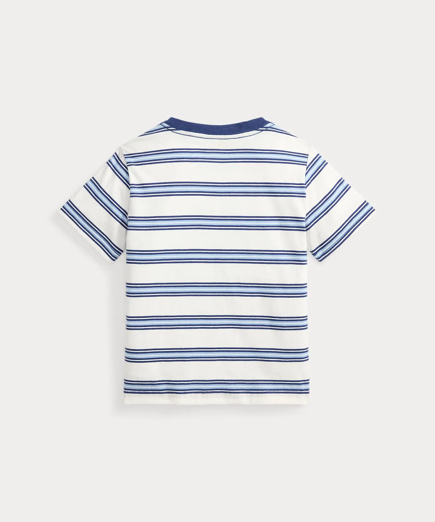 Детская футболка POLO RALPH LAUREN CHILDRENSWEAR с длинным рукавом в полоску — фото 3