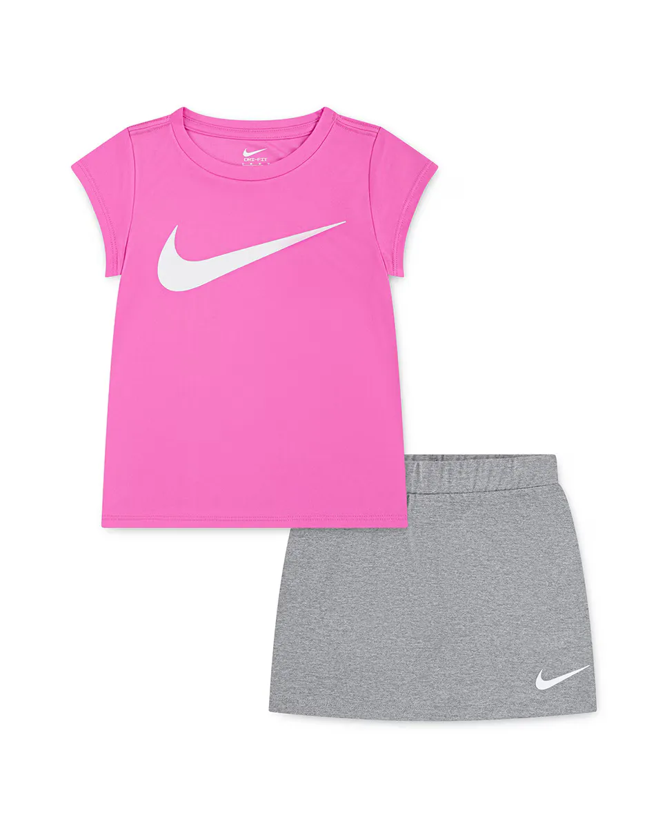 

Комплект из юбки и брюк Nike Dri-FIT, серый
