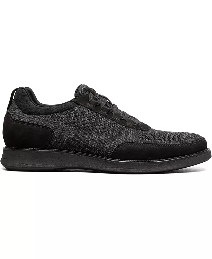 Мужские эластичные слипоны Launch Knit на шнурках Florsheim, черный — фото 3