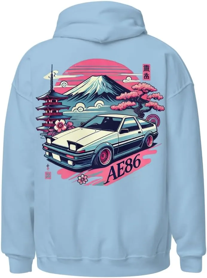 

Толстовка Japanese Aesthetic AE86 для JDM тюнинга JG Infinite