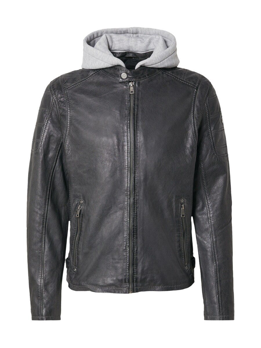 

Кожаная куртка Gipsy by Mauritius Between-Season Jacket Rylo LAKEV, антрацит