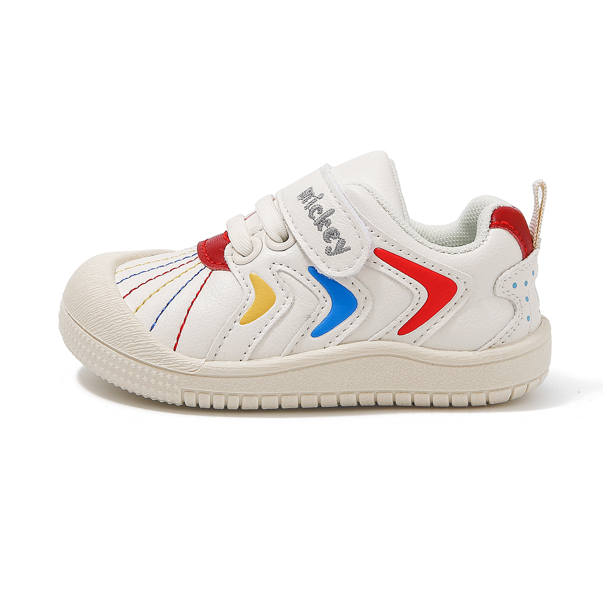 

Низкие детские туфли Mickey с противоскользящей подошвой, антиударной амортизацией и устойчивостью к истиранию для малышей Disney, бежевый