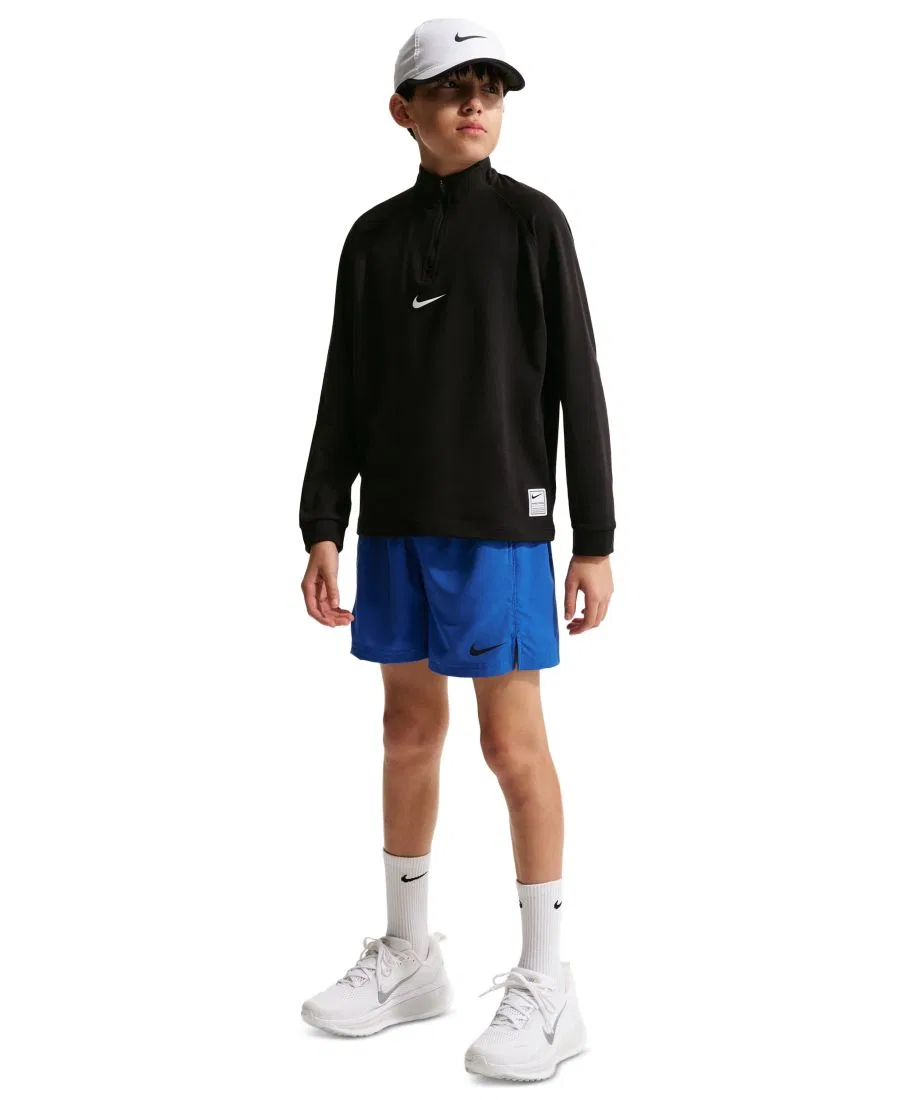 Тренировочные шорты Pro Dri-FIT для мальчиков 8-20 лет Nike, белый/черный — фото 2