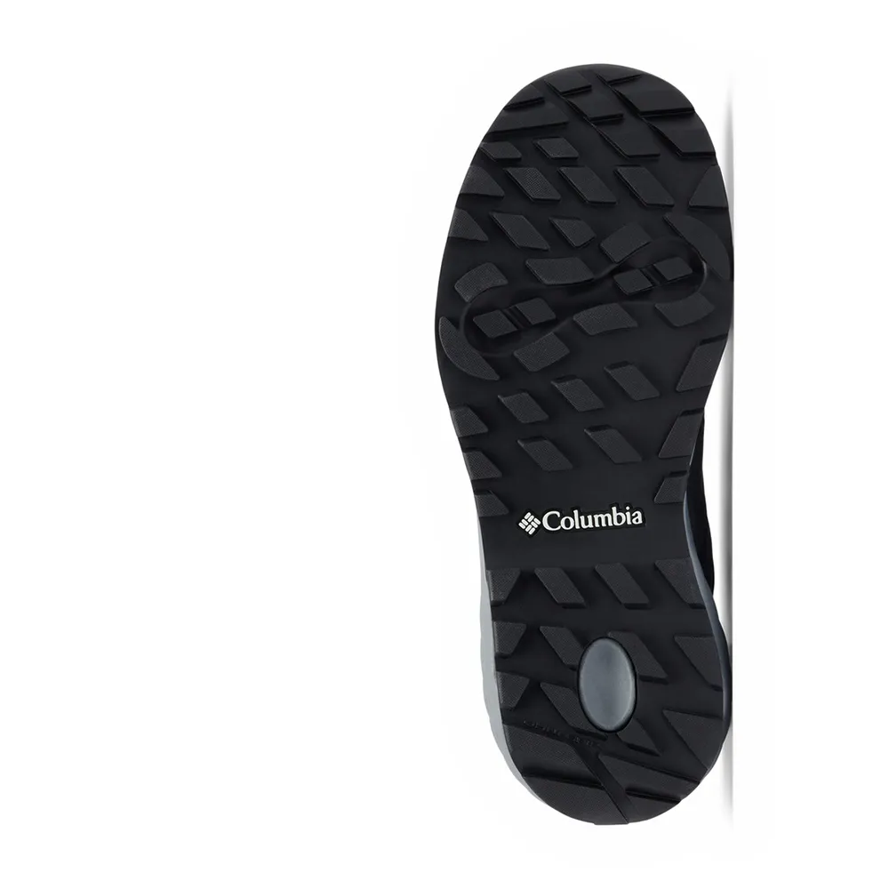 Женские походные ботинки Columbia Newton Nimble LTR кожаные с перфорацией, серый — фото 2