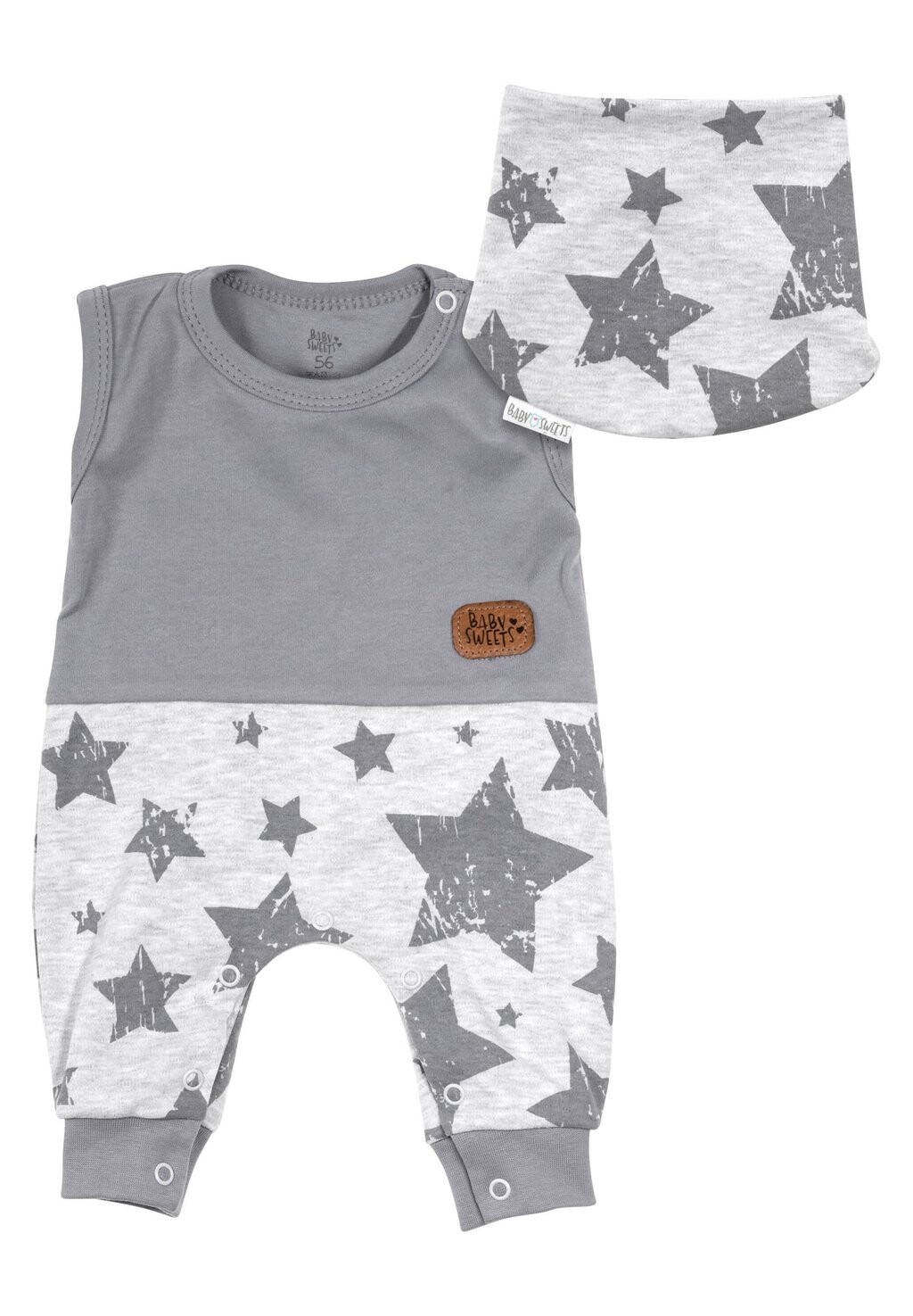 

Комбинезон 2-ER PACK STERNE Baby Sweets, цвет grey light grey