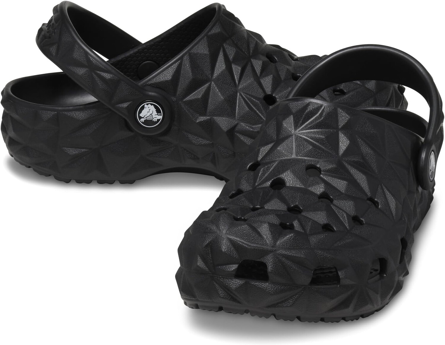 

Сабо Classic Geometric Clog Crocs, черный