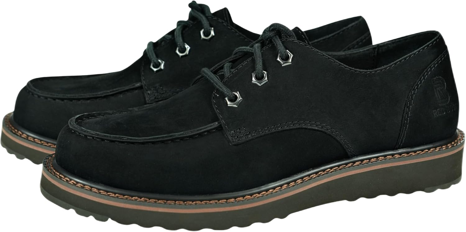 

Мужские низкие классические оксфорды на шнуровке для повседневной и деловой одежды Redboss, черный