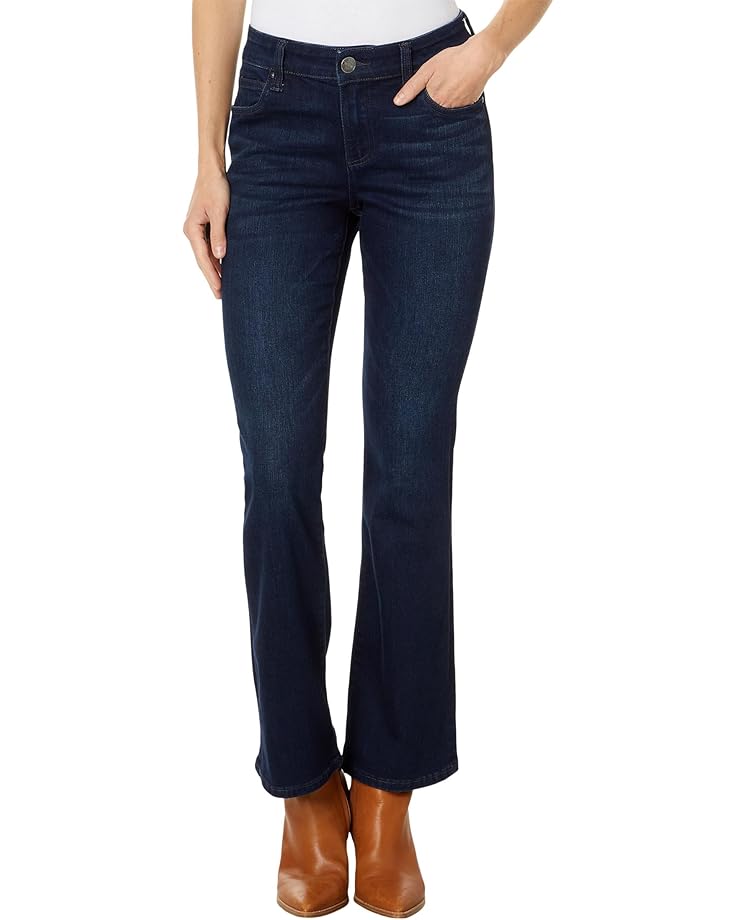 

Джинсы KUT from the Kloth Petite Natalie Mid Rise Flare, цвет Leading
