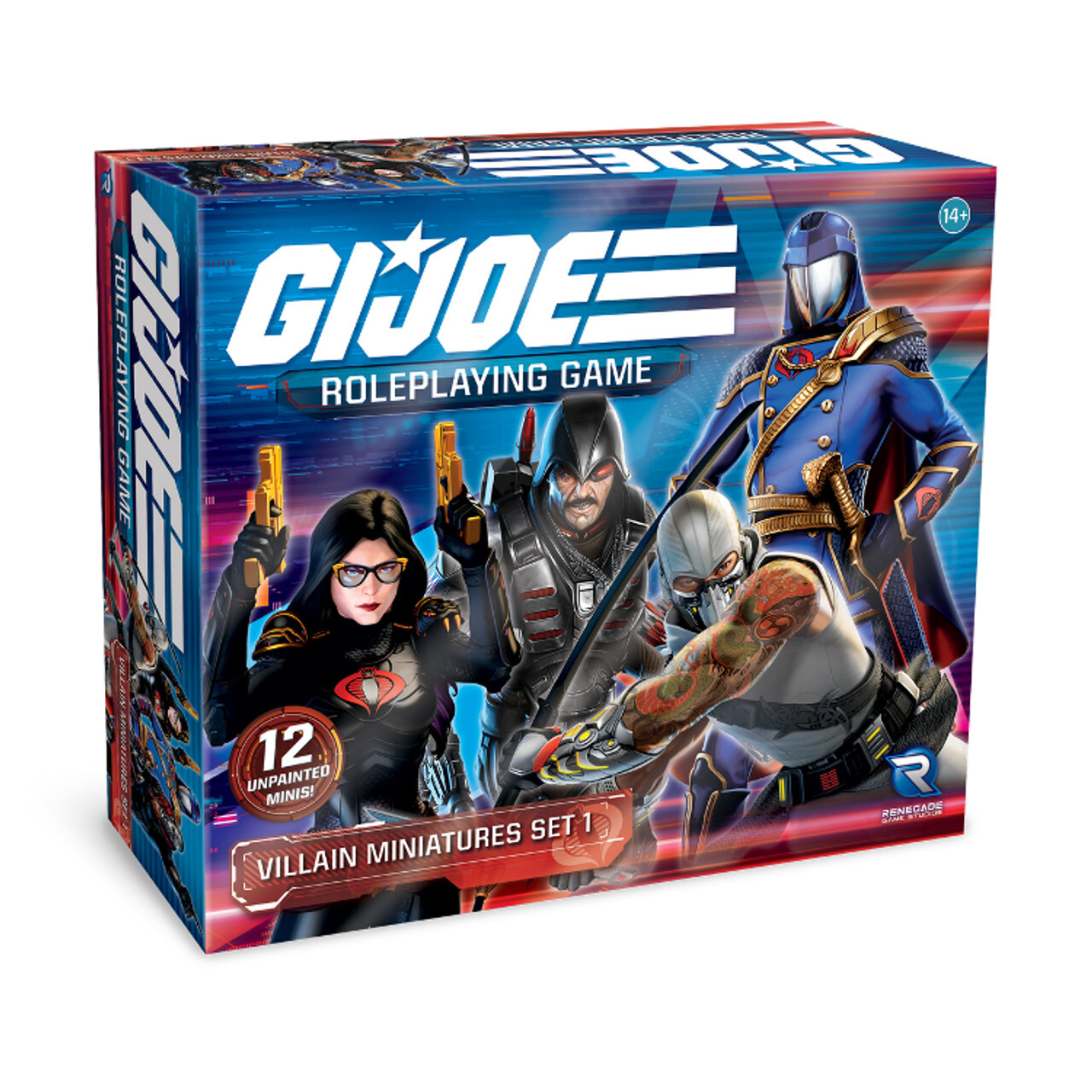 

Ролевая игра G.I. JOE RPG: Villain Miniatures - Set 1