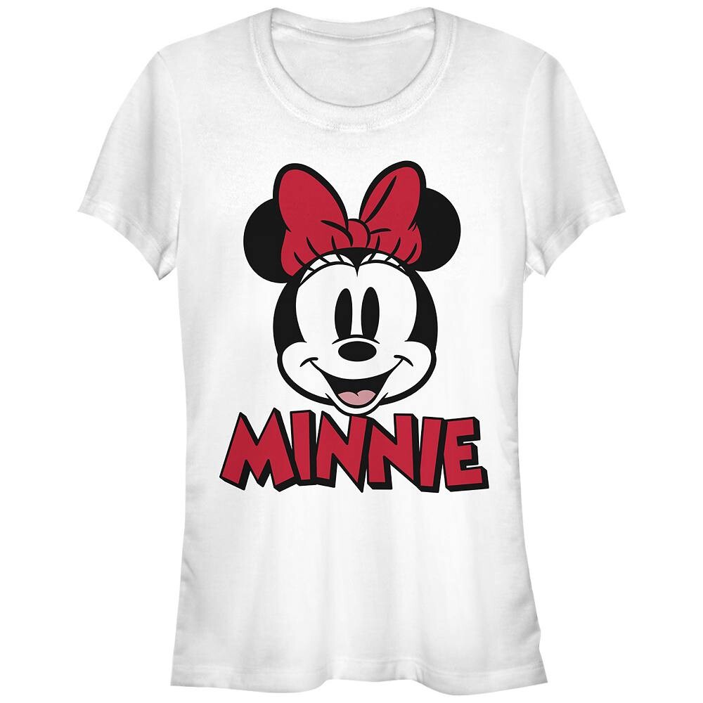 

Детская футболка с рисунком Happy Minnie Mouse Disney's, белый