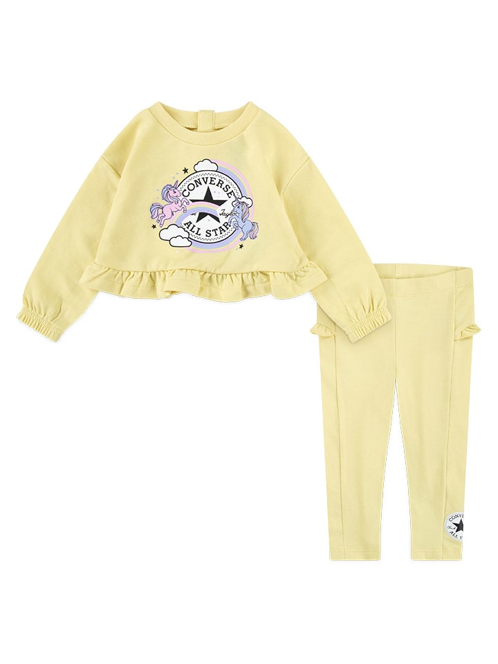 

Толстовка Converse 2tlg. Outfit, желтый