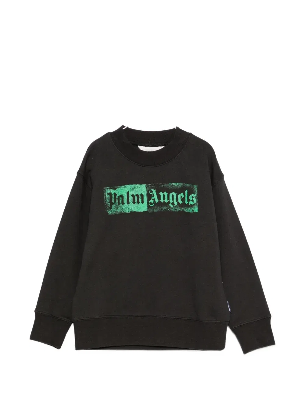 Свитшот с логотипом Palm Angels Kids, черный