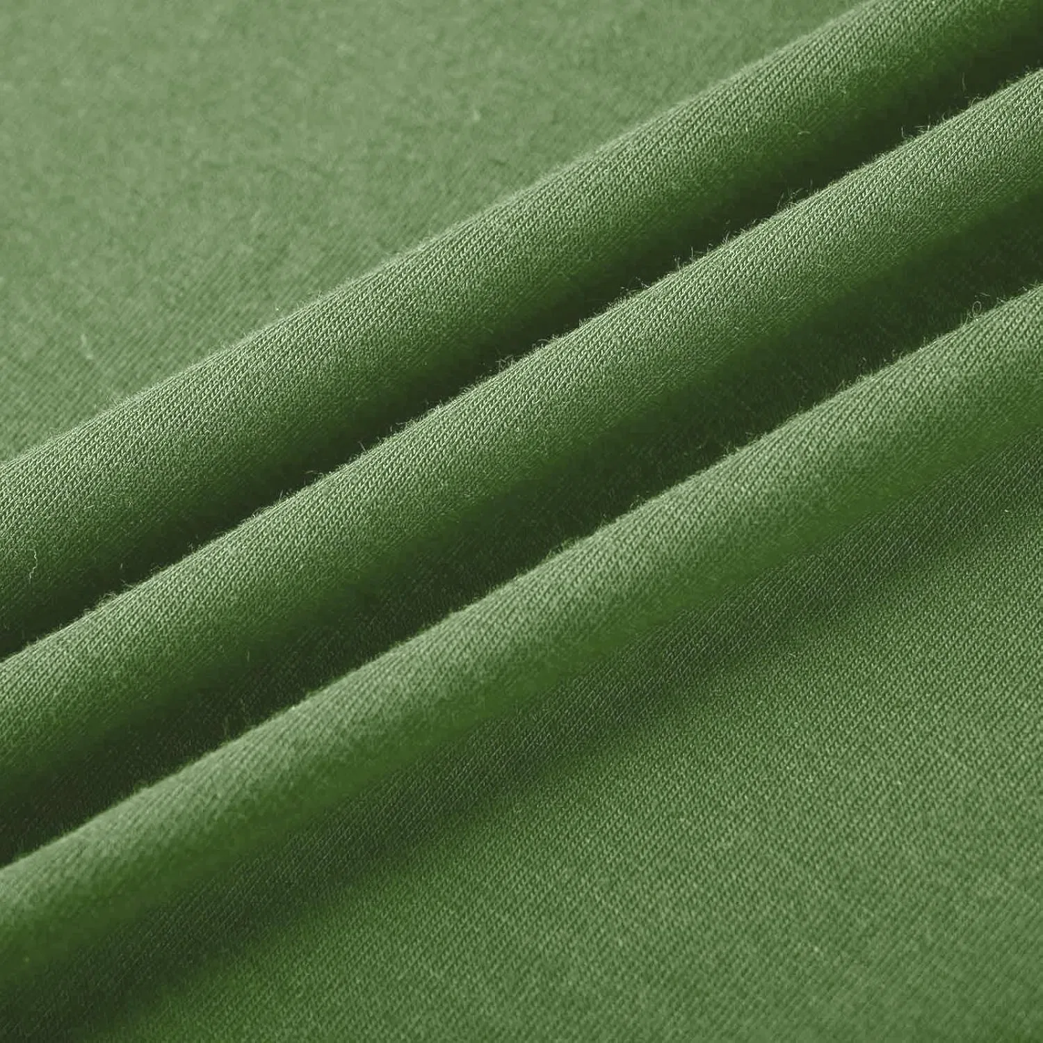 Мужская футболка с принтом клевер St. Patrick's Day, Army Green — фото 3