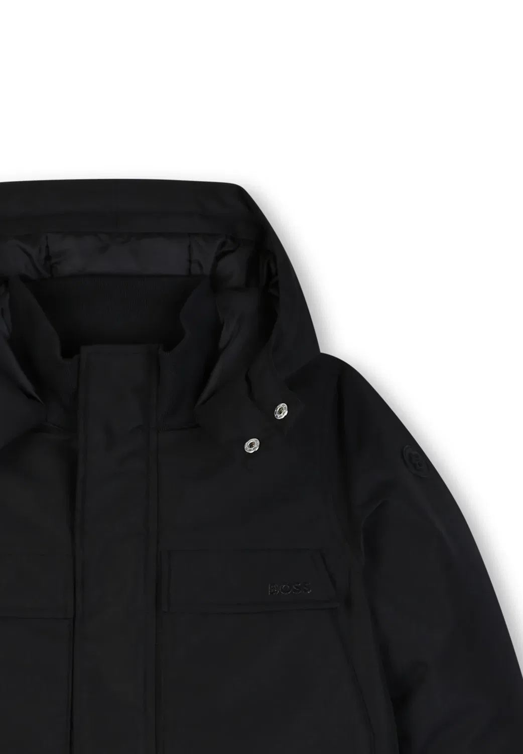 Парка для детей и подростков - парка Boss Kidswear, Black — фото 3