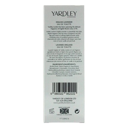 Туалетная вода Yardley London English Lavender 50 мл — фото 3