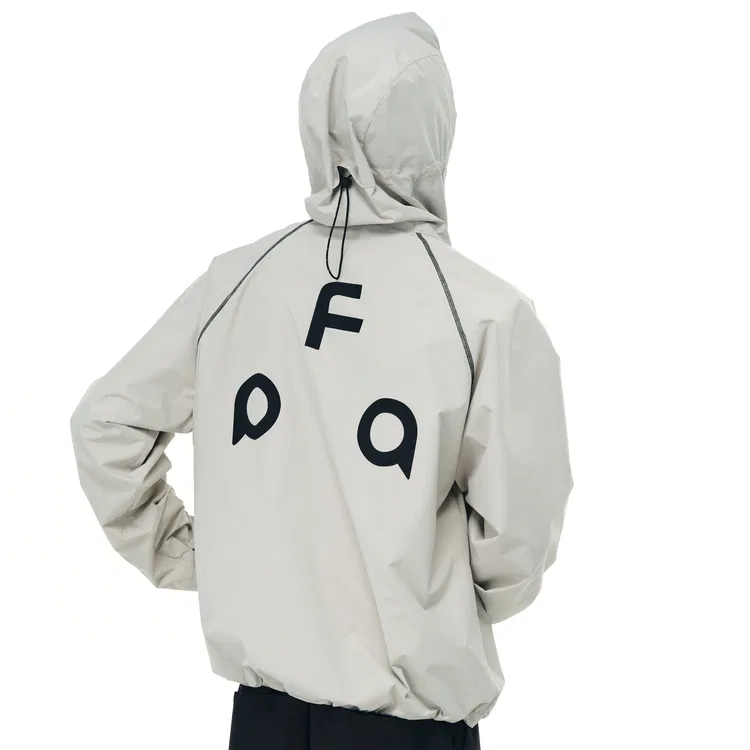 Детская софтшелл-куртка с капюшоном FPA, White Gray
