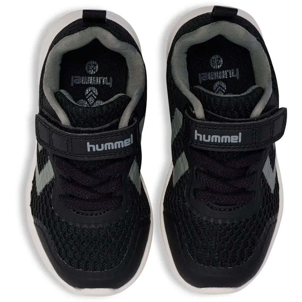Детские кроссовки для девочек из переработанных материалов Actus ML Recycled Hummel, Black — фото 4