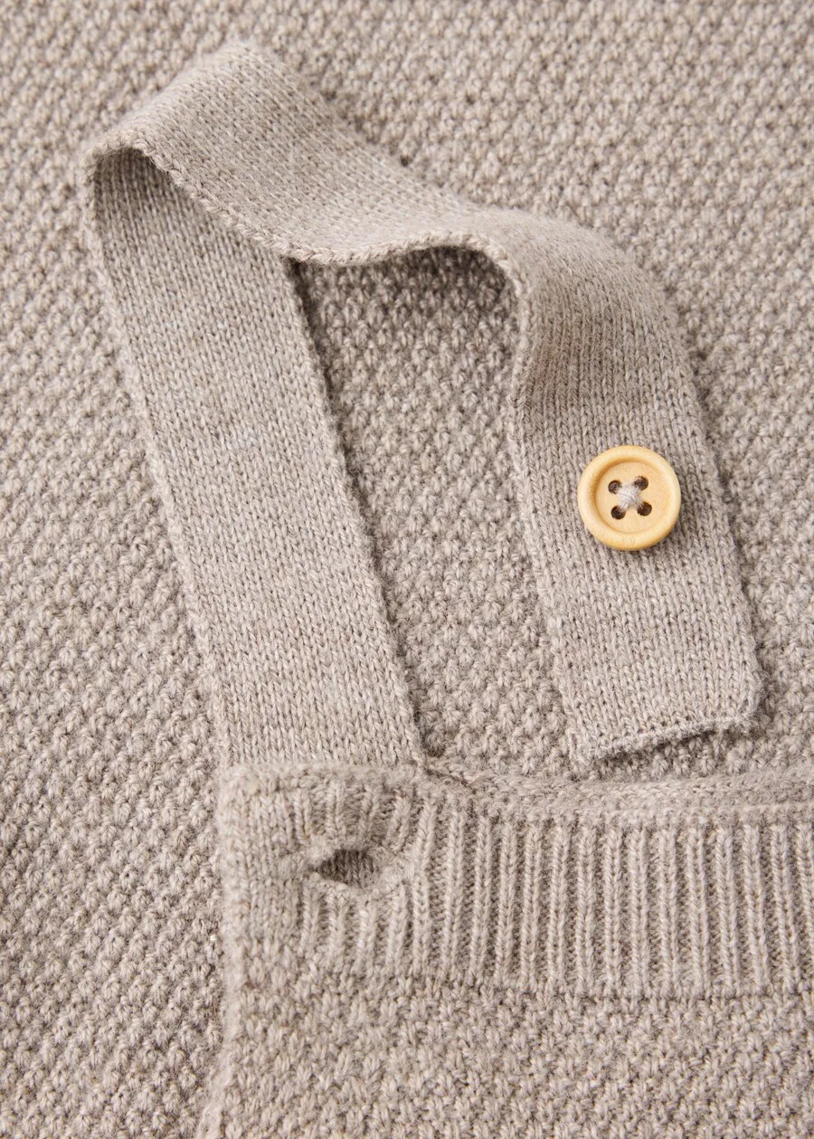 Детские комбинезон MANGO KIDS 'DUNGAREES YORK' серого цвета — фото 3