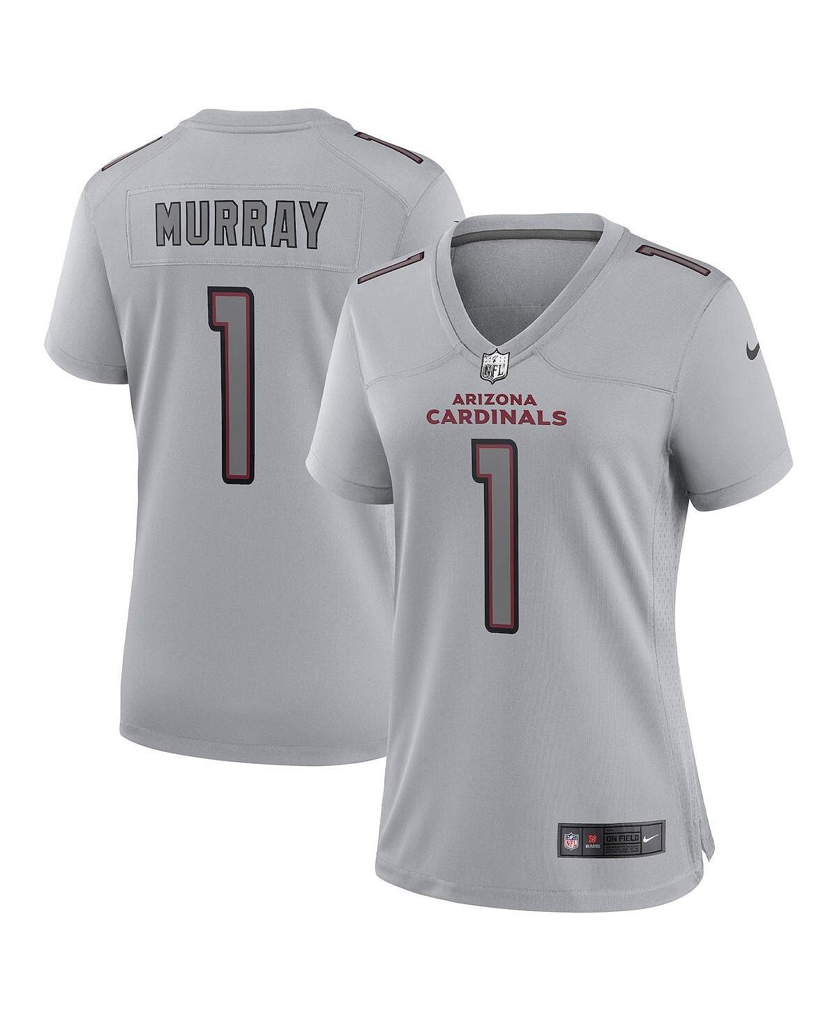 

Женское джерси kyler murray grey arizona cardinals atmosphere fashion game jersey Nike, серый