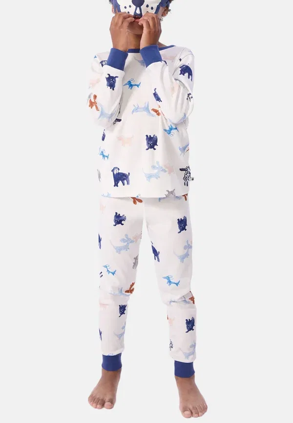 Пижамный комплект с принтом Pyjamasque Petit Bateau marshmallow multico