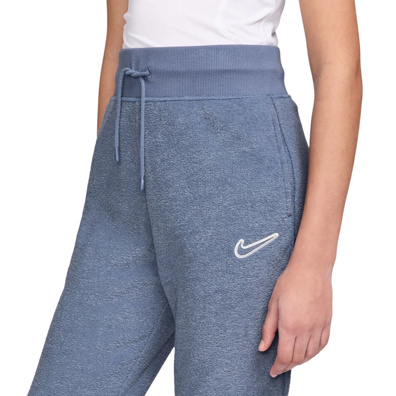Брюки для девочек NSW Fleece Cozy Nike, синий — фото 3