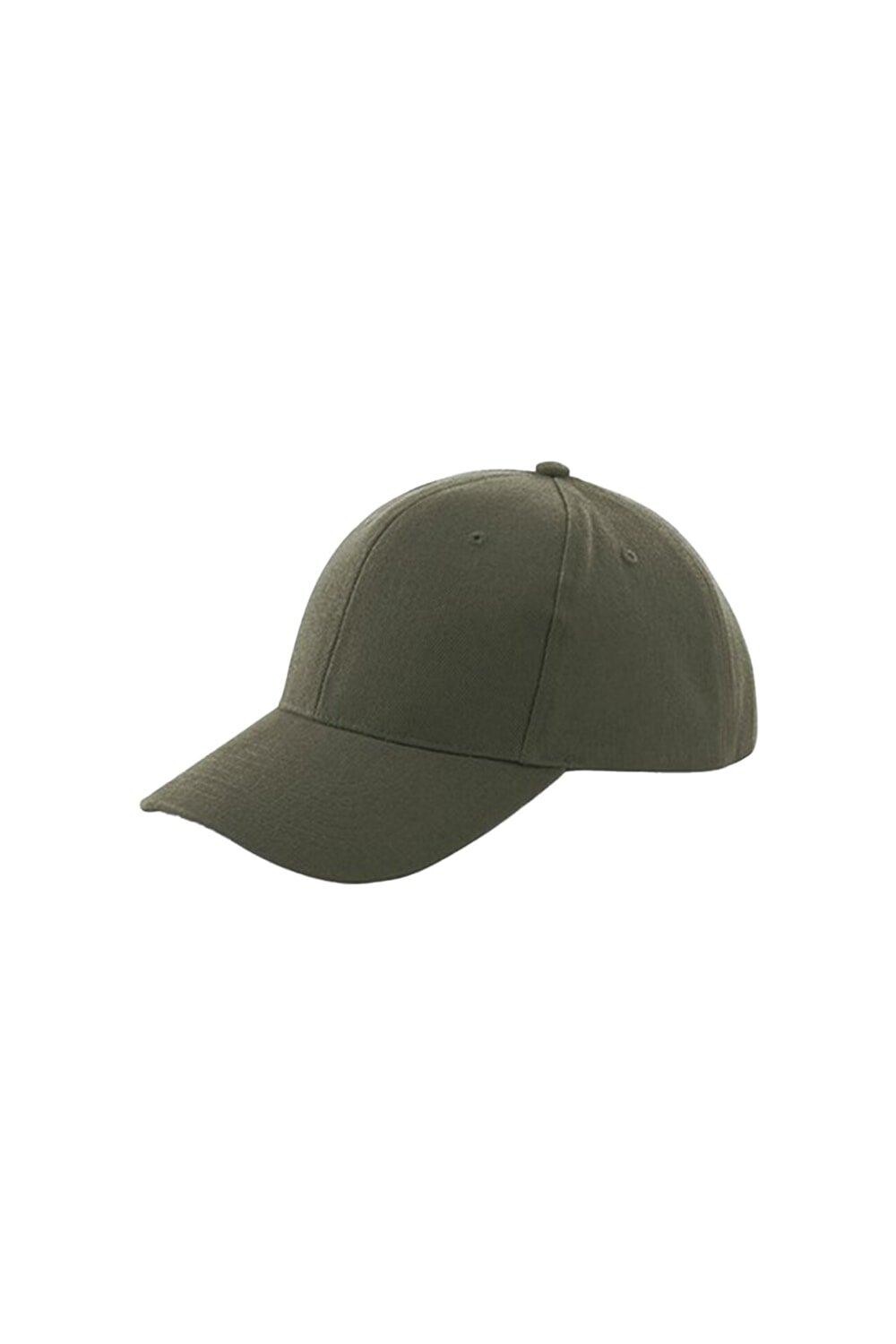 

Бейсбольная кепка Pro-Style из плотного матового хлопка Beechfield, зеленый
