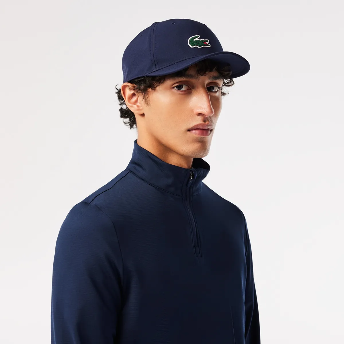 

Кепка Lacoste, тёмно-синий