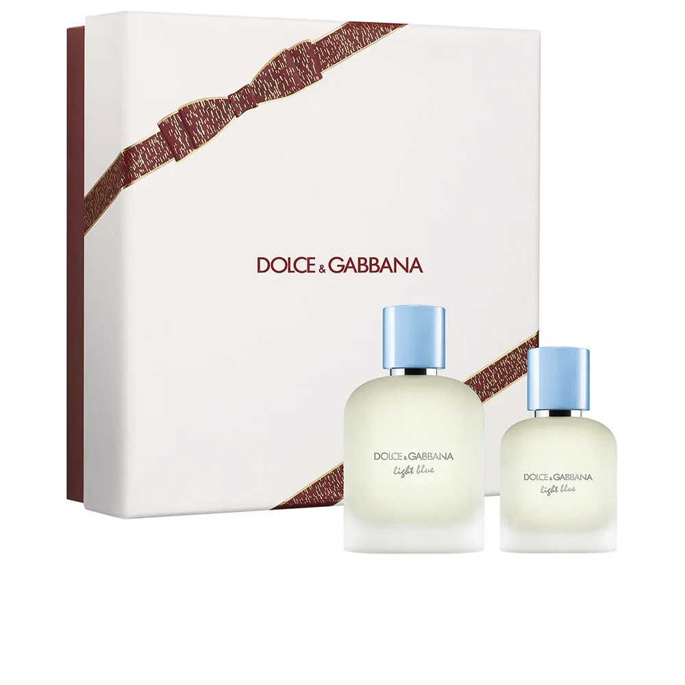 Подарочный набор мужской парфюмерии Dolce & Gabbana Light Blue Pour Homme Eau de Toilette, 2 шт.