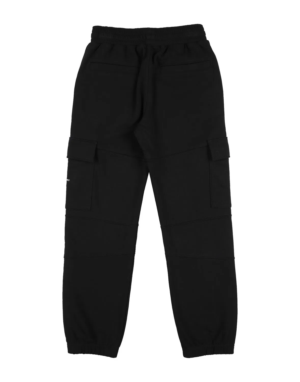Детские штаны из французского терри с принтом Givenchy, черный — фото 2