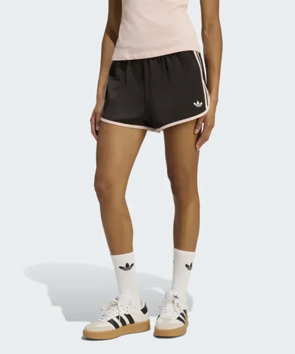 Шорты спортивные с 3 полосками, Adidas, аура кофе санди пинк