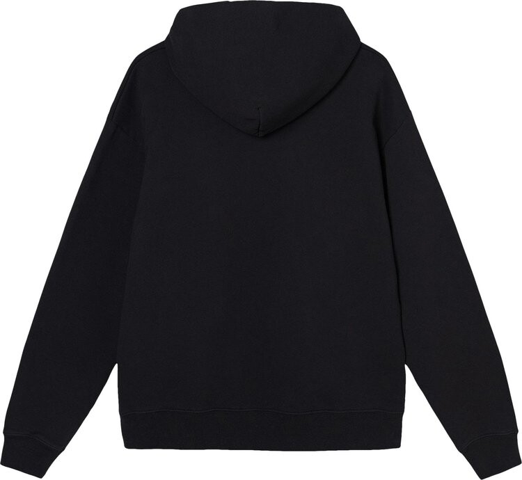 Худи Stussy x Cactus Plant Flea Market Heart Hoodie 'Black', черный — фото 3