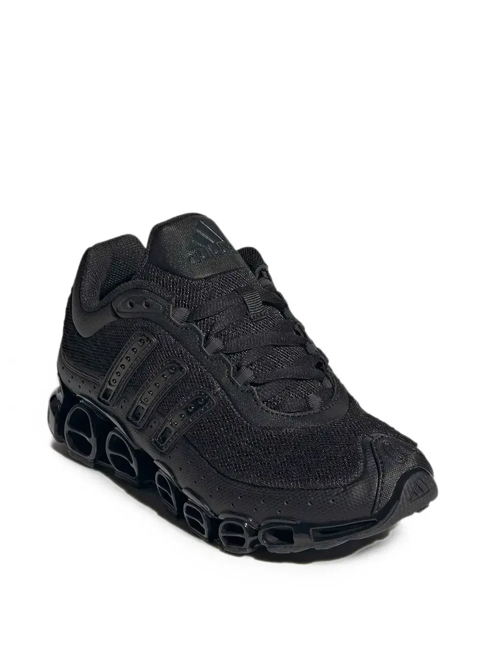 Кроссовки 3-Stripes с сетчатыми вставками Adidas Kids, черный