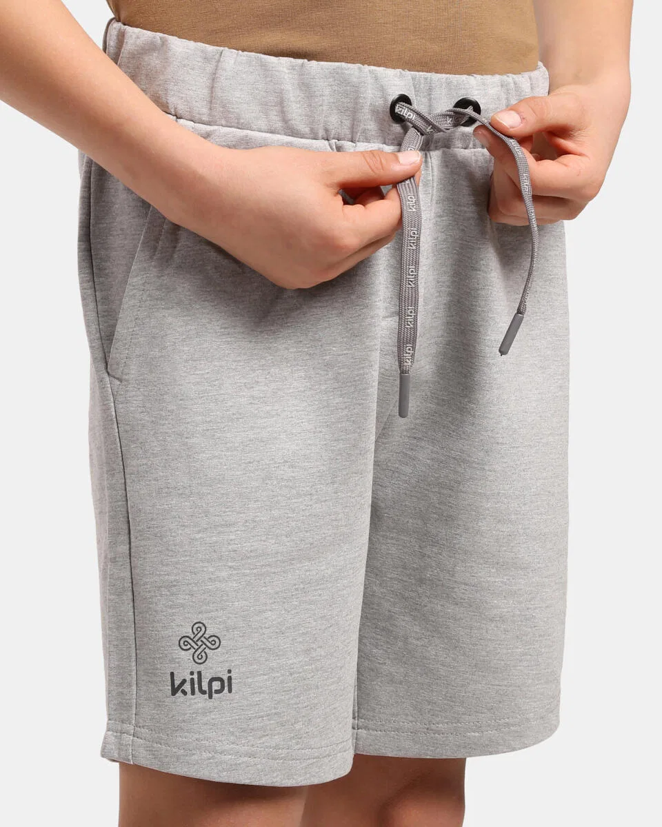 Детские шорты из футера Kilpi SHORTY-JB, Hellgrau — фото 3