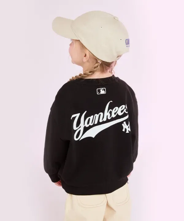 Футболка с принтом Sportive Basic, Mlb Kids, черный — фото 2
