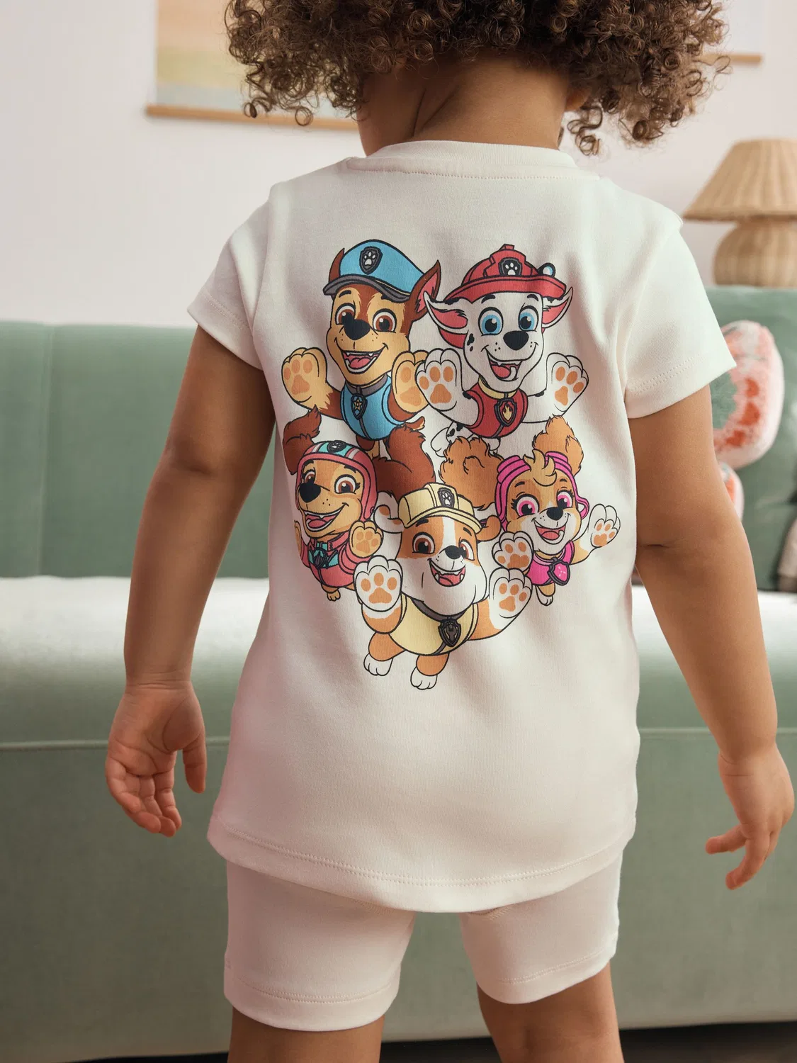 Пижама Paw Patrol 2 шт Next, розовый — фото 3