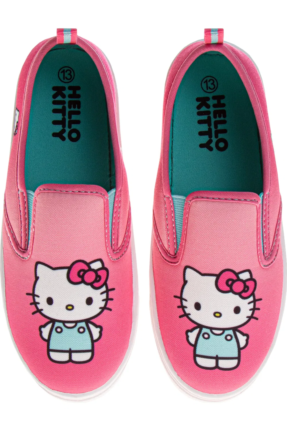 Кроссовки детские slip-on Hello Kitty, розовый