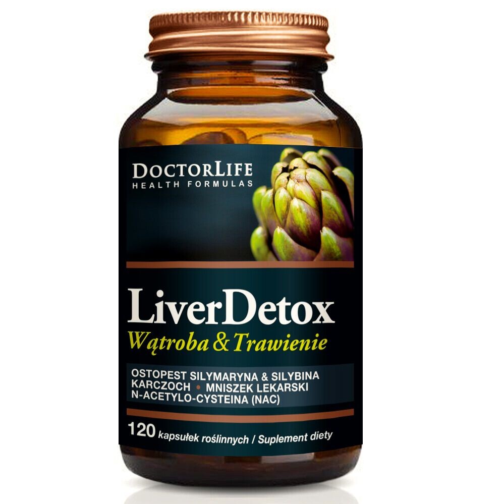 

Doctor Life Liver Detox Добавка защита печени, 120 капсул/1 упаковка